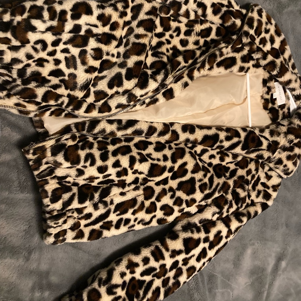 Leopard coat/jacket